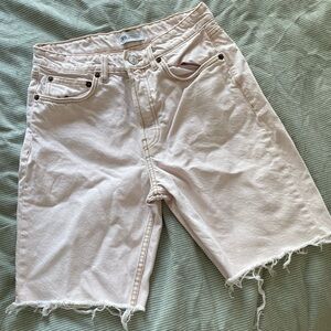 Zara size 6 denim cut off shorts
